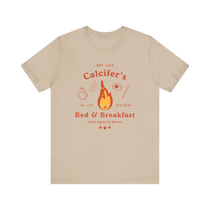 Calcifer's Bed & Breakfast- Howl's Moving Castle (Unisex Shirt)