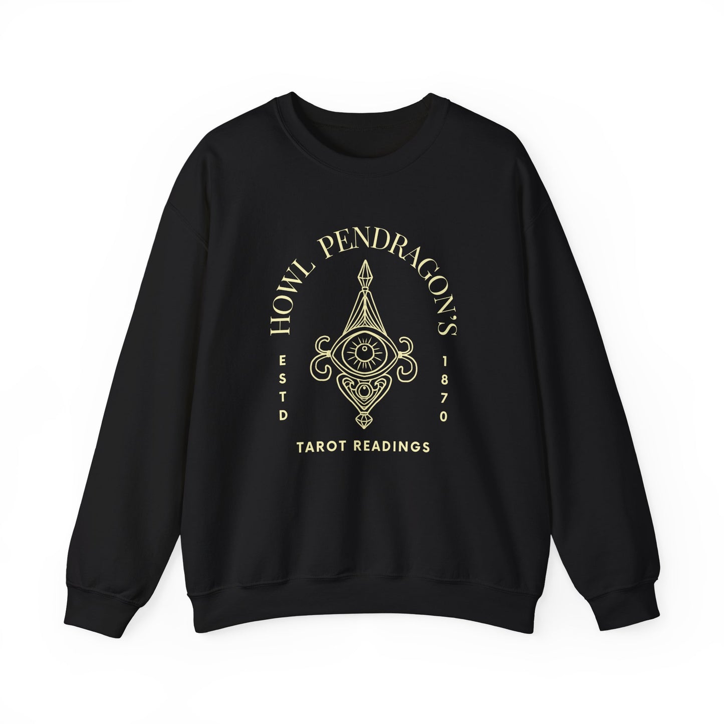 Howl Pendragon's Tarot Readings- Howl's Moving Castle (Unisex Sweatshirt Dark)
