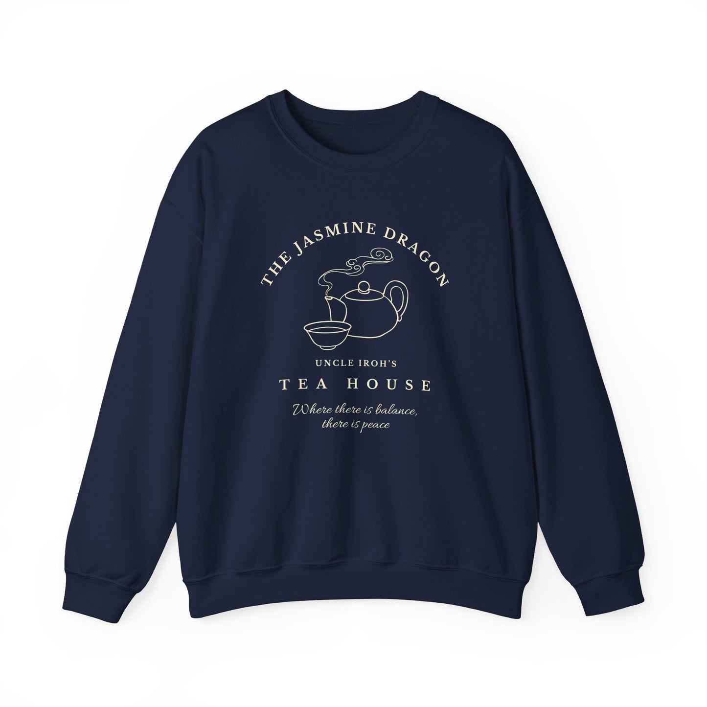The Jasmine Dragon- Avatar The Last Airbender (Unisex Sweatshirt Dark)