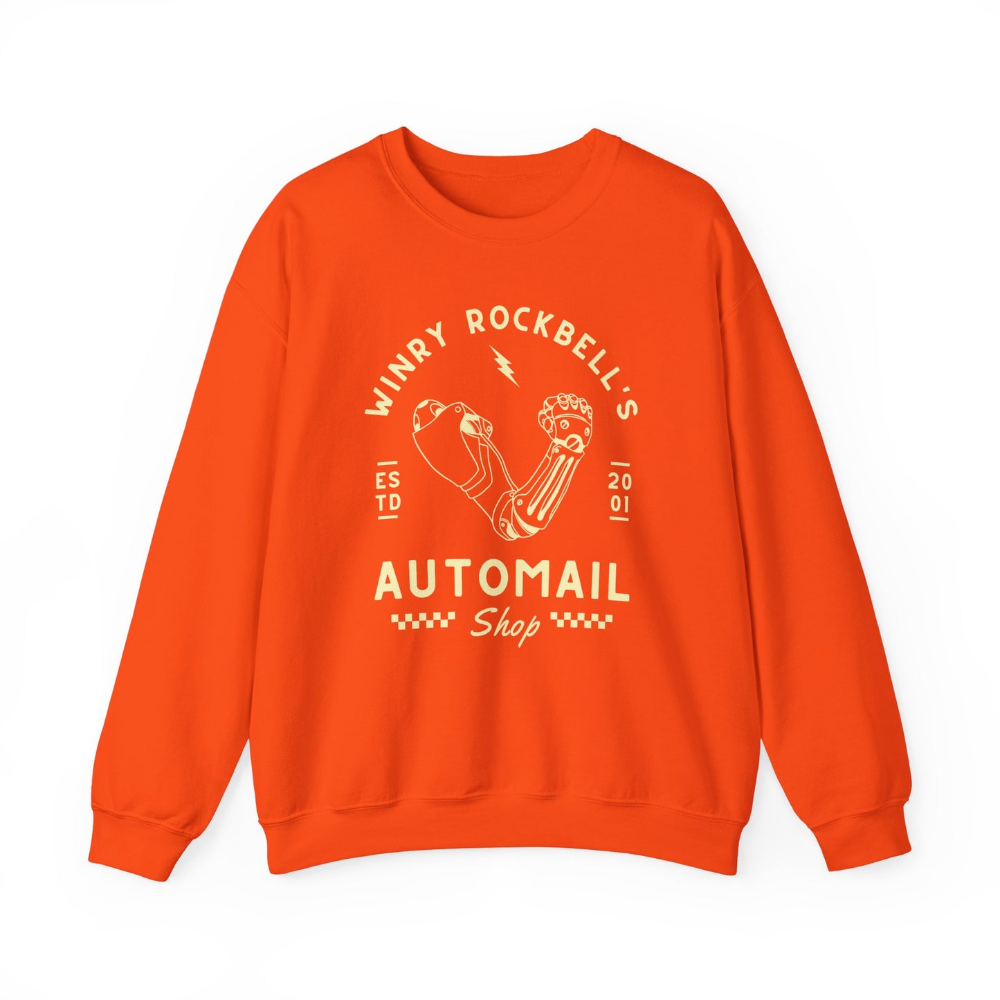 Winry's Automail Shop- Full Metal Alchemist (Unisex Sweatshirt Dark)
