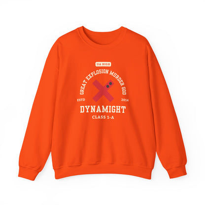 Dynamight Class 1-A- My Hero Academia (Unisex Sweatshirt Dark)