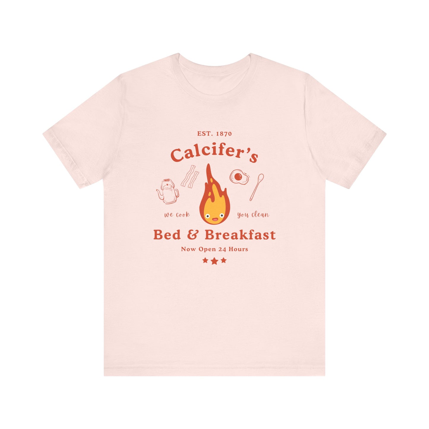 Calcifer's Bed & Breakfast- Howl's Moving Castle (Unisex Shirt)