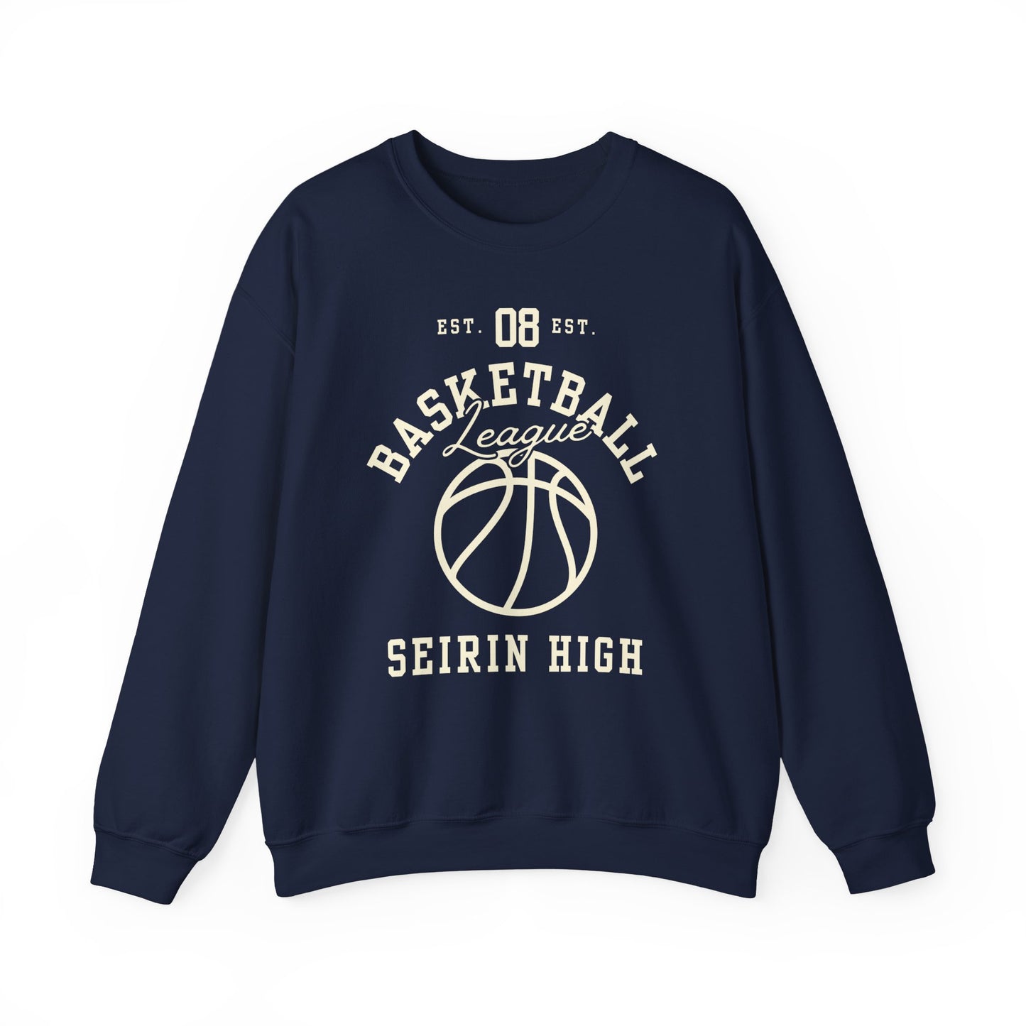 Seirin High Jersey- Kuroko No Basket (Unisex Sweatshirt Dark)