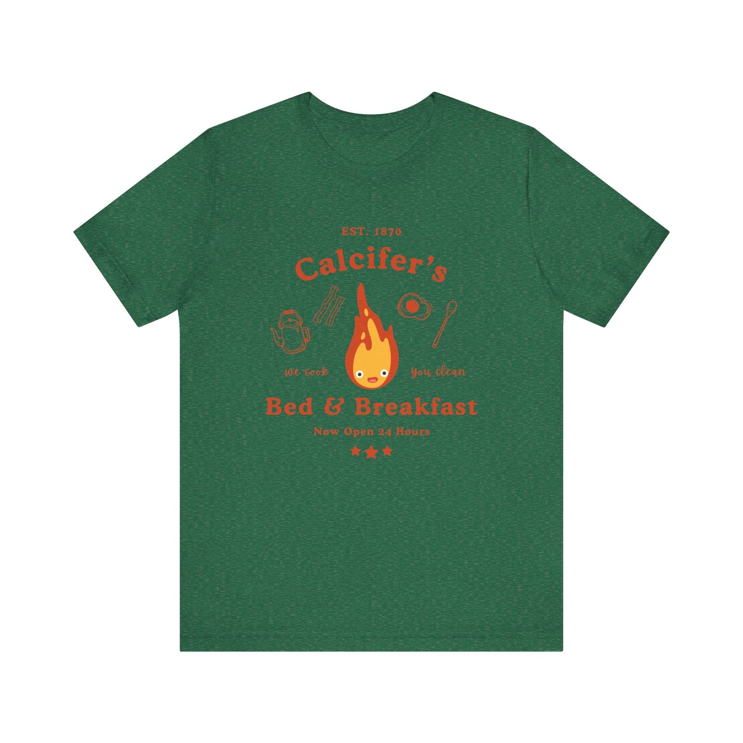Calcifer's Bed & Breakfast- Howl's Moving Castle (Unisex Shirt)