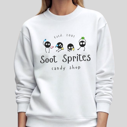 Soot Sprites Candy Shop- Spirited Away (Unisex Sweatshirt Light)