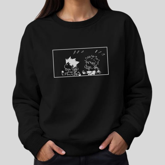 Gon & Killua- Hunter X Hunter (Unisex Sweatshirt Dark)