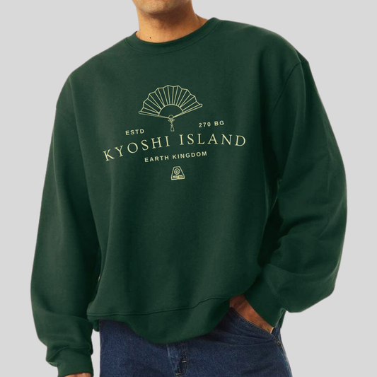 Kyoshi Island- Avatar The Last Airbender (Unisex Sweatshirt Dark)