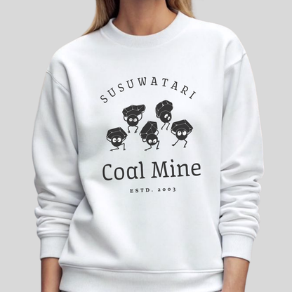 Suzuwatari Coal Mine- Spirited Away (Unisex Sweatshirt Light)