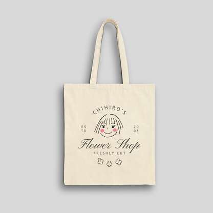 Chihiro's Flower Shop- Spirited Away (Tote Bag)
