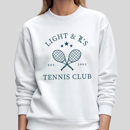 Light & L's Tennis Club- Death Note (Unisex Sweatshirt Light)