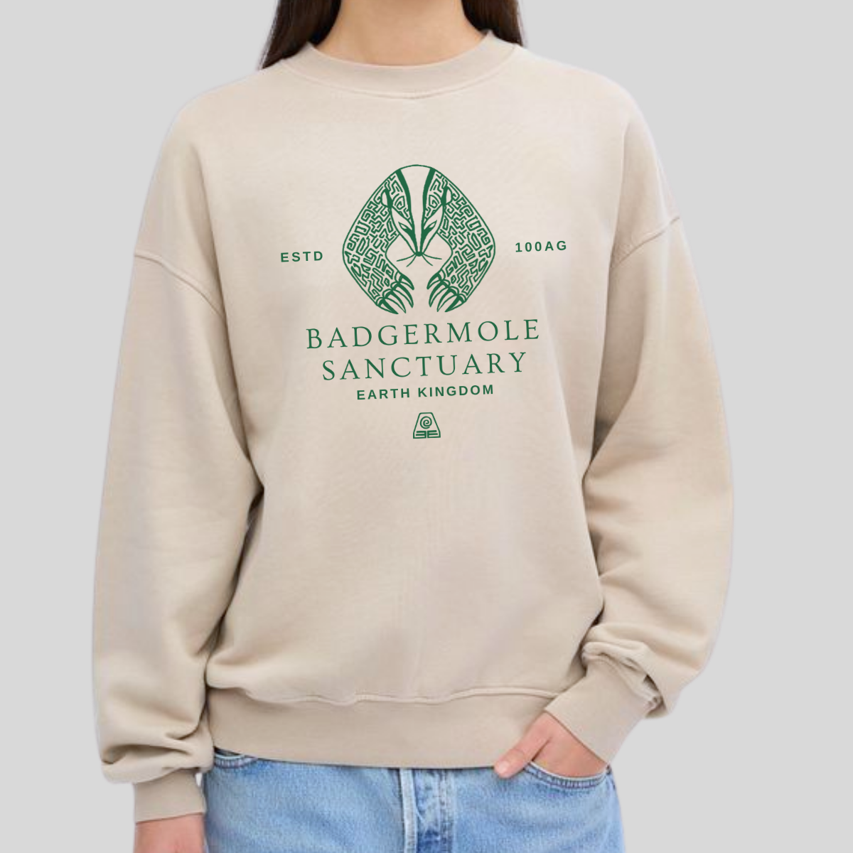 Badgermole Sanctuary- Avatar The Last Airbender (Unisex Sweatshirt Light)