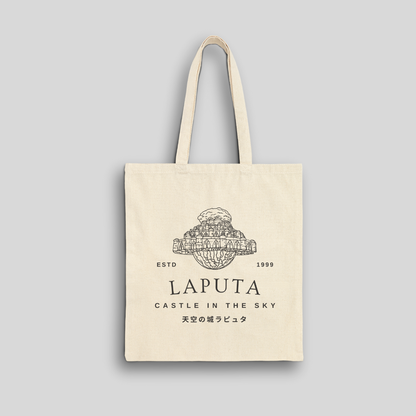 Laputa- Castle In The Sky (Tote Bag)