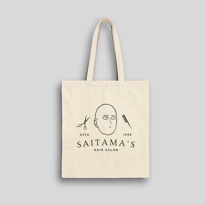 Saitama's Hair Salon- One Punch Man (Tote Bag)