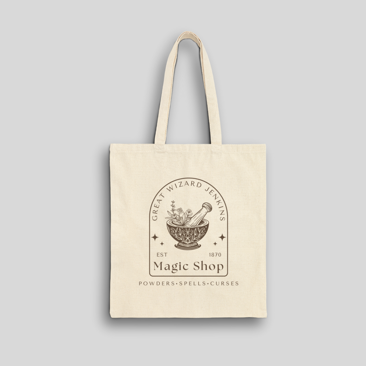 Wizard Jenkins Magic Shop- Howl's Moving Castle (Tote Bag)