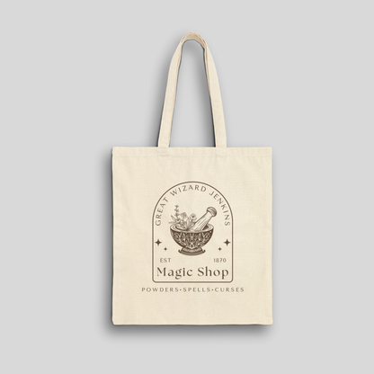 Wizard Jenkins Magic Shop- Howl's Moving Castle (Tote Bag)