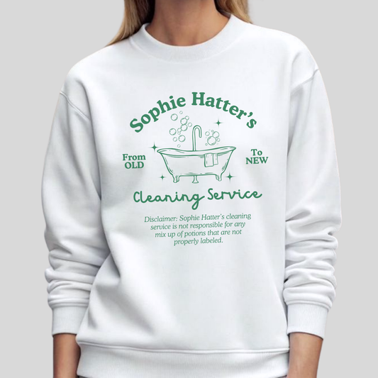 Sophie's Cleaning Service- Howl's Moving Castle (Unisex Sweatshirt Light)