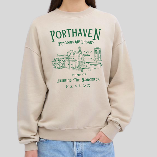 Porthaven- Howl's Moving Castle (Unisex Sweatshirt Light)