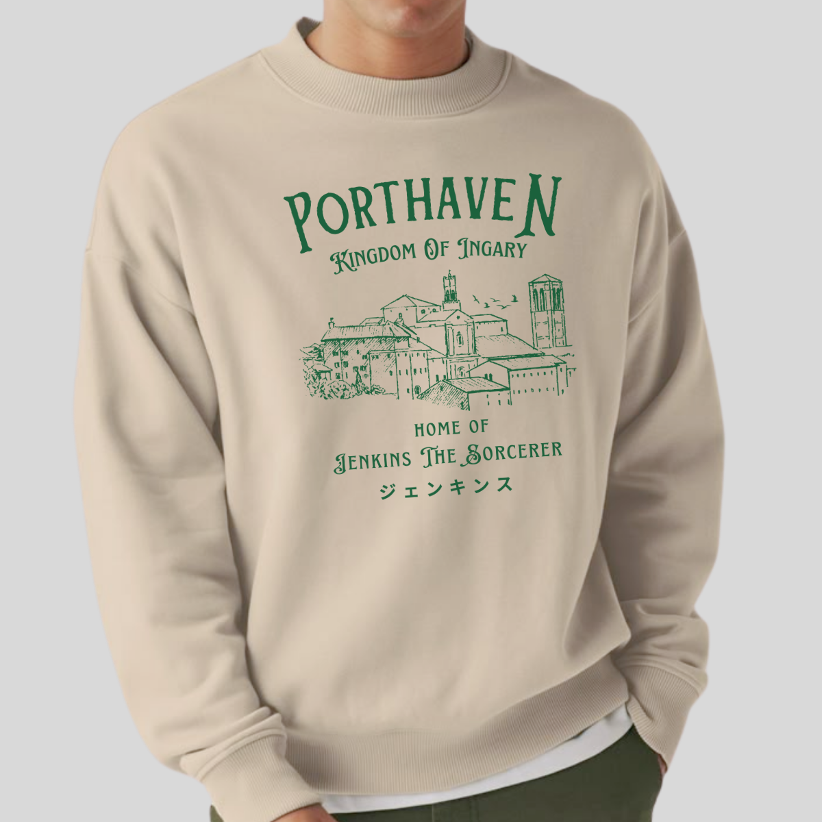Porthaven- Howl's Moving Castle (Unisex Sweatshirt Light)