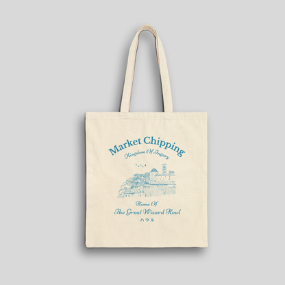 Market Chipping- Howl's Moving Castle (Tote Bag)