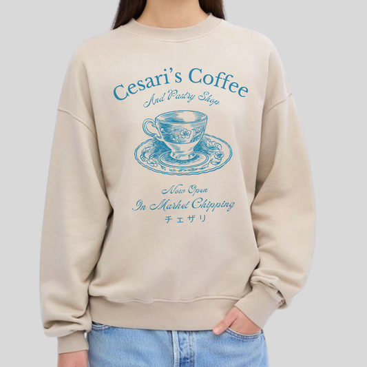 Cesari's Coffee- Howl's Moving Castle (Unisex Sweatshirt Light)