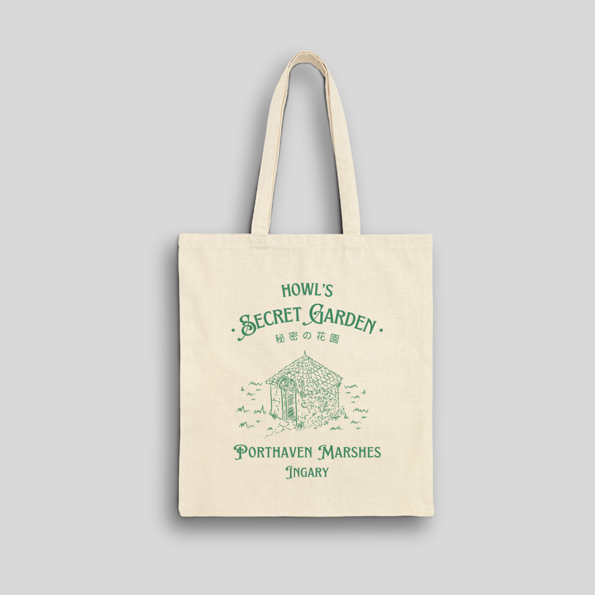 Howl's Secret Garden- Howl's Moving Castle (Tote Bag)