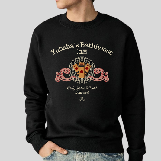 Yubaba's Bathhouse- Spirited Away (Unisex Sweatshirt Dark)
