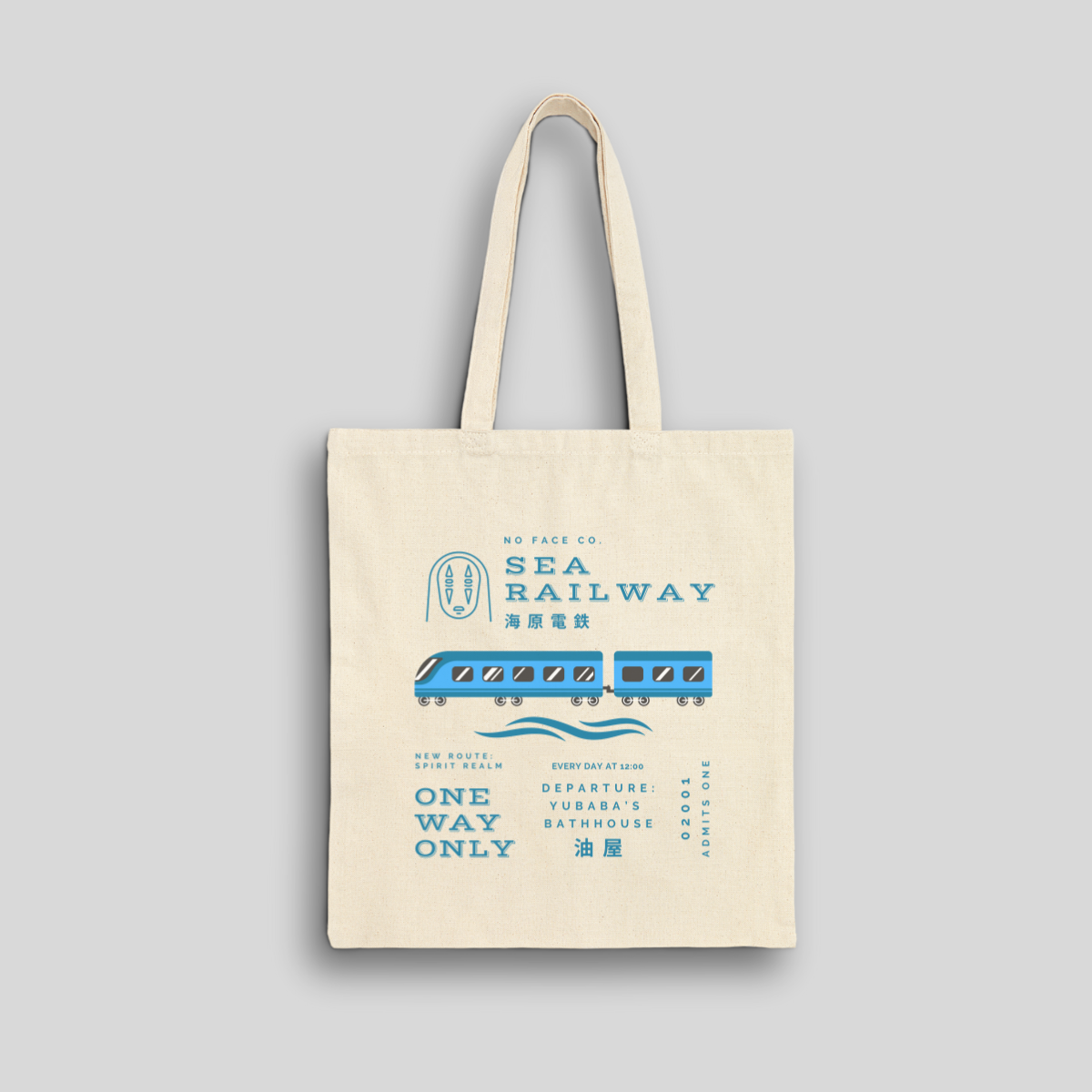 Sea Railway- Spirited Away (Tote Bag)