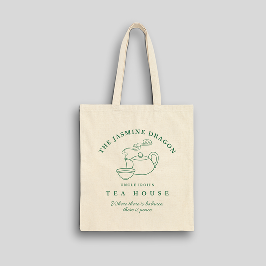 The Jasmine Dragon- Avatar The Last Airbender (Tote Bag)
