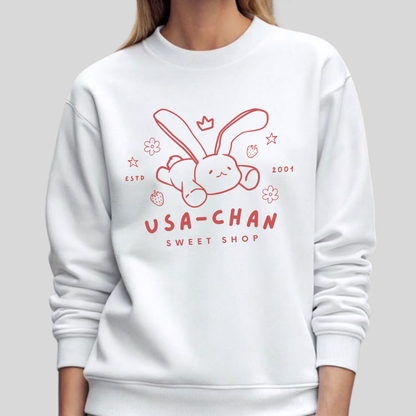 Usa-Chan Sweets Shop- Ouran High School Host Club (Unisex Sweatshirt Light)