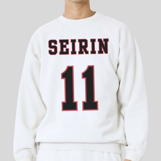 Seirin 11- Kuroko No Basket (Unisex Sweatshirt Light)