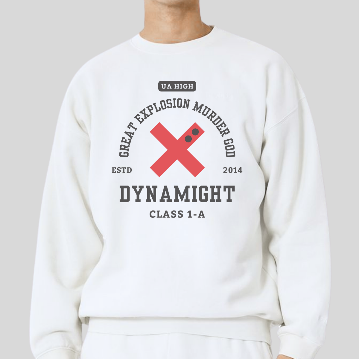 Dynamight Class 1-A- My Hero Academia (Unisex Sweatshirt Light)