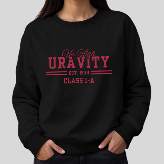 Uravity Class 1-A- My Hero Academia (Unisex Sweatshirt Dark)