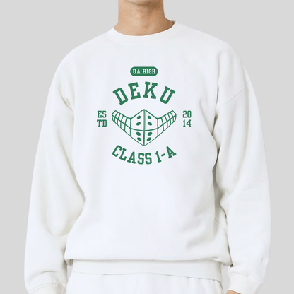 Deku Class 1-A- My Hero Academia (Unisex Sweatshirt Light)