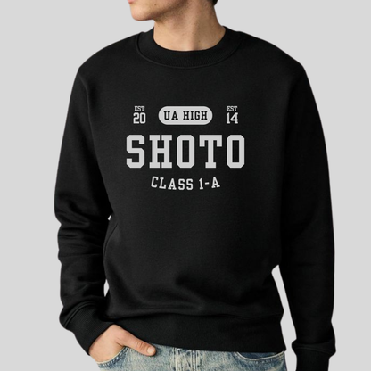 Shoto Class 1-A- My Hero Academia (Unisex Sweatshirt Dark)