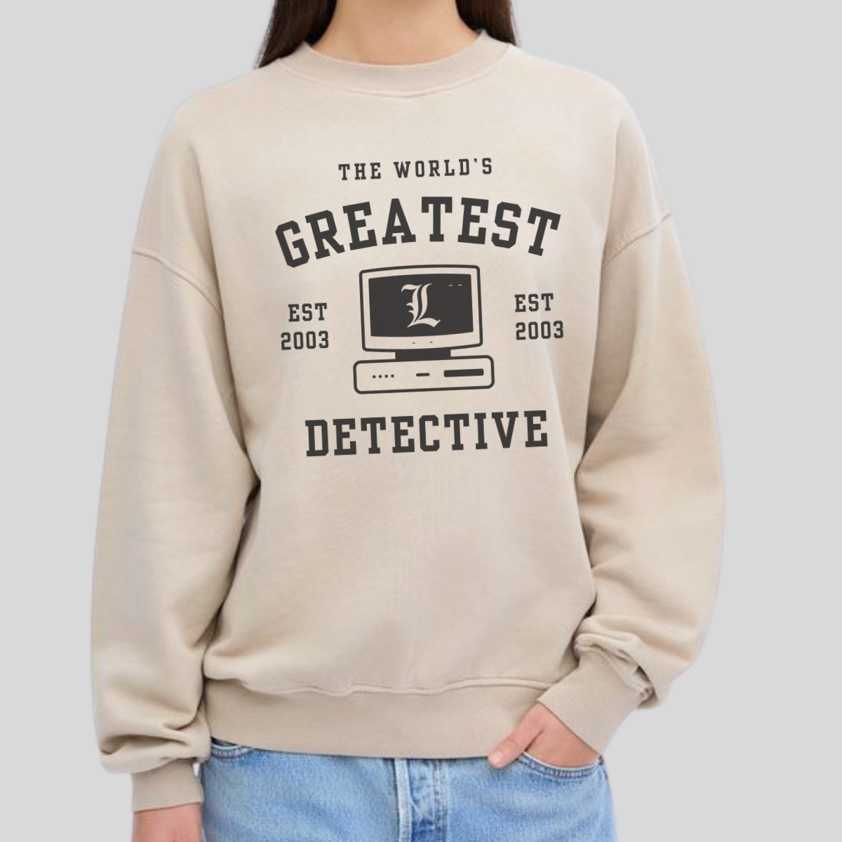 World's Greatest Detective- Death Note (Unisex Sweatshirt Light)