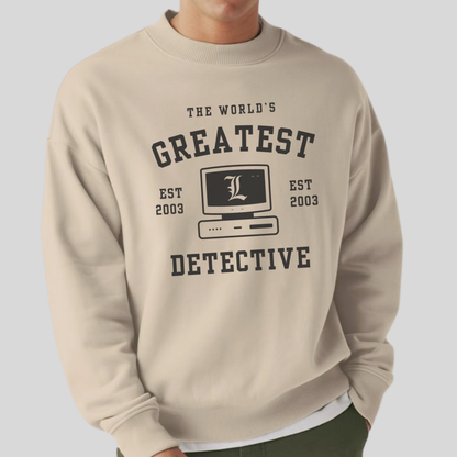World's Greatest Detective- Death Note (Unisex Sweatshirt Light)