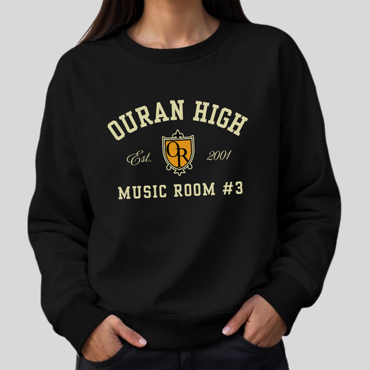 Ouran High Music Room #3- Ouran High School Host Club (Unisex Sweatshirt Dark)