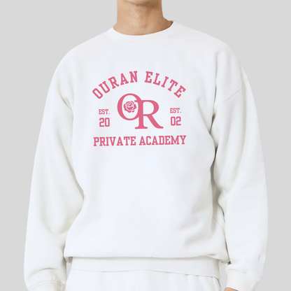 Ouran Elite Private Academy- Ouran High School Host Club (Unisex Sweatshirt Light)