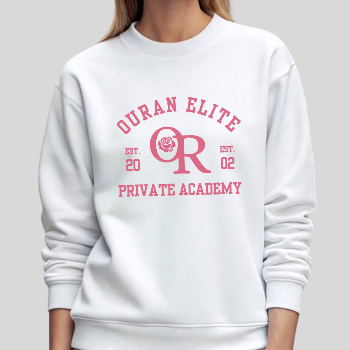 Ouran Elite Private Academy- Ouran High School Host Club (Unisex Sweatshirt Light)