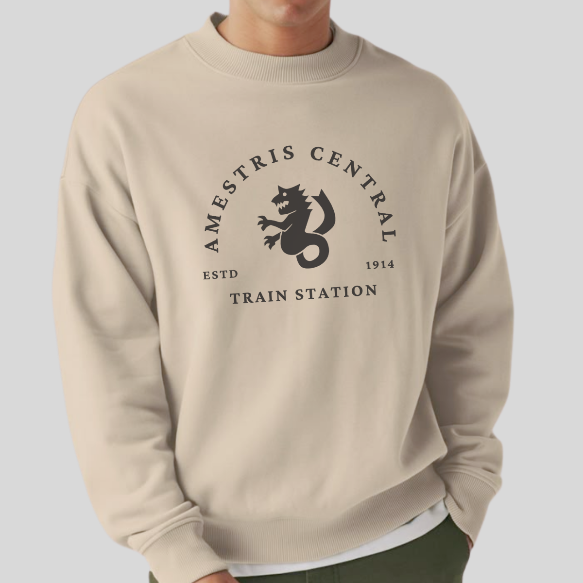 Amestris Train Station- Full Metal Alchemist (Unisex Sweatshirt Light)