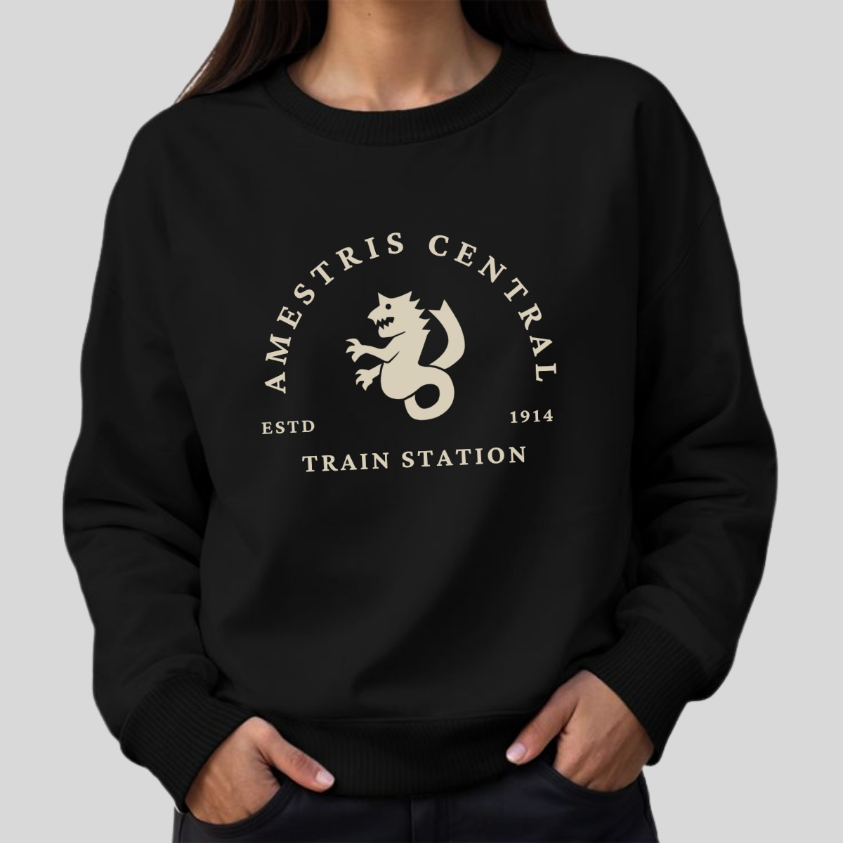 Amestris Train Station- Full Metal Alchemist (Unisex Sweatshirt Dark)