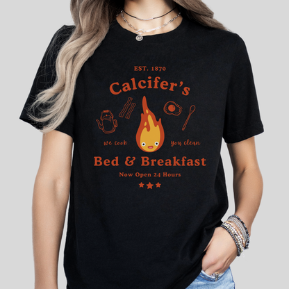 Calcifer's Bed & Breakfast- Howl's Moving Castle (Unisex Shirt)