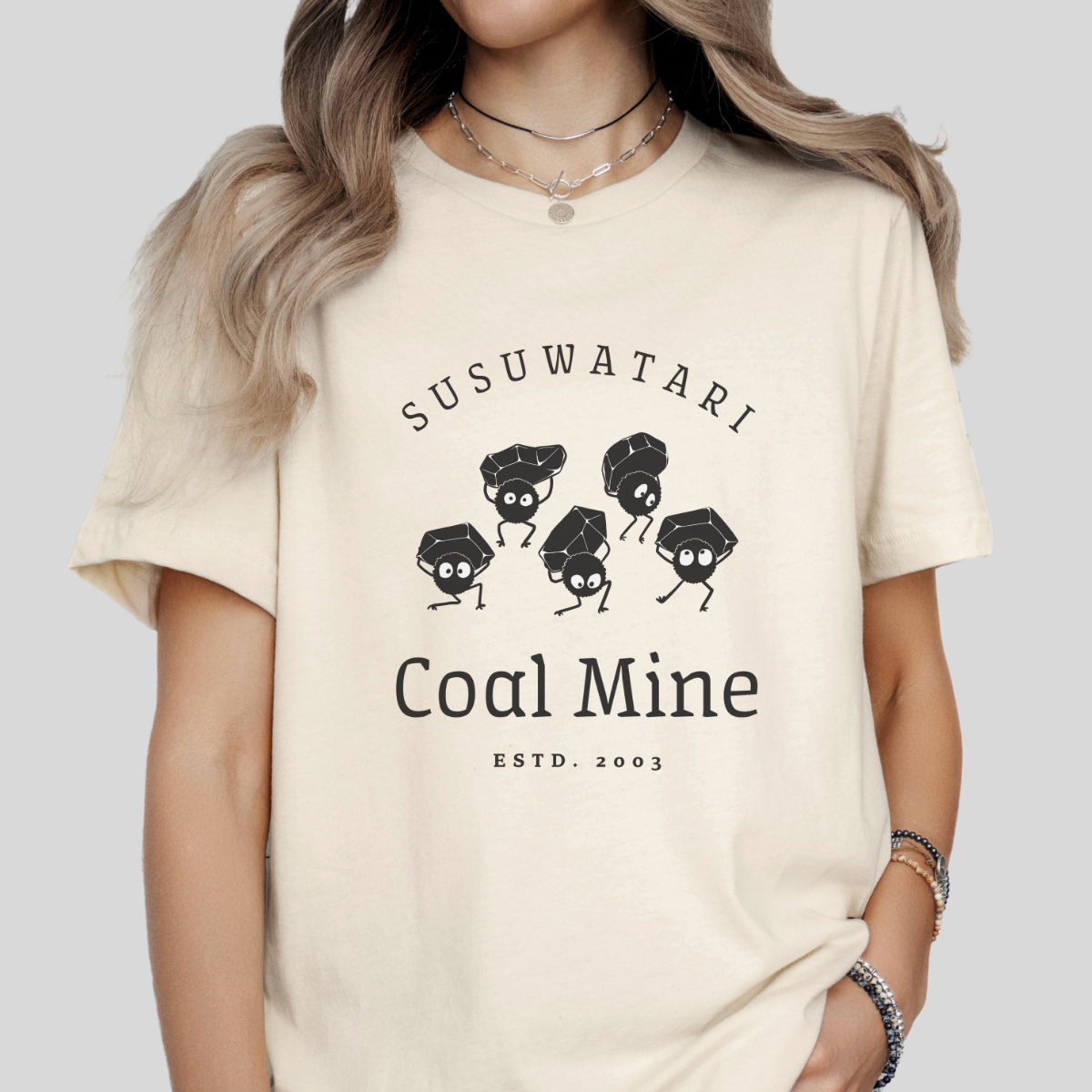 Suzuwatari Coal Mine- Spirited Away (Unisex Shirt)