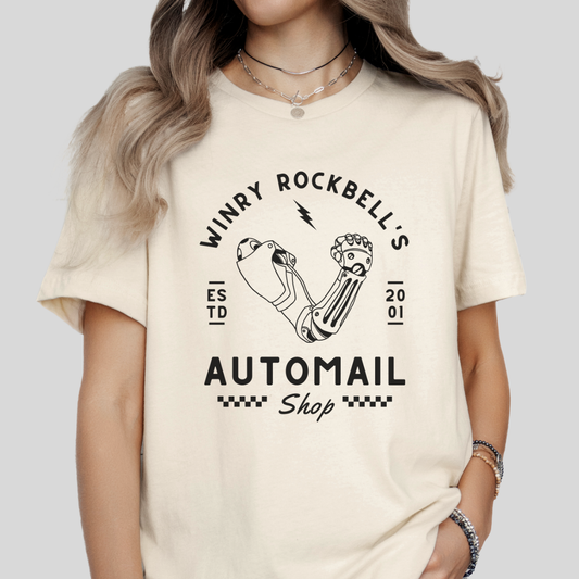 Winry's Automail Shop- Full Metal Alchemist (Unisex Shirt)