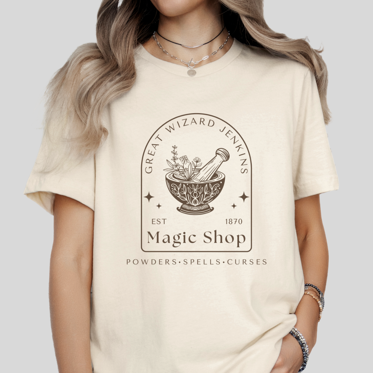 Great Wizard Jenkins Magic Shop- Howl's Moving Castle (Unisex Shirt)