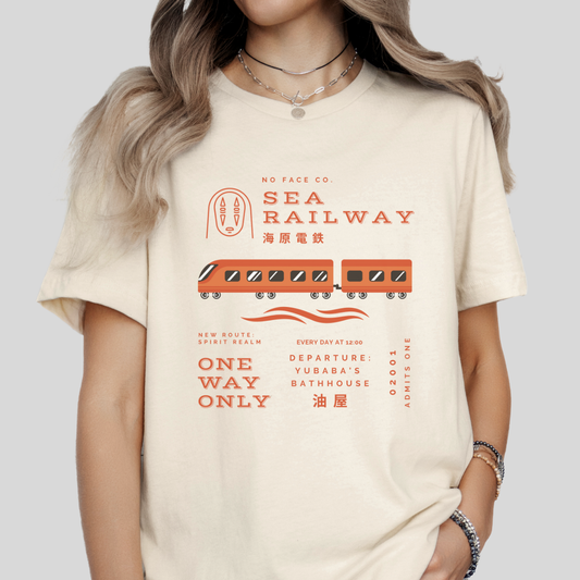 Orange Sea Railway- Spirited Away (Unisex Shirt)